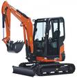 Kubota Minikaivinkone 2,7tn U27 vuokraus - Työkonevuokraus - U27-4GL-HI - 1