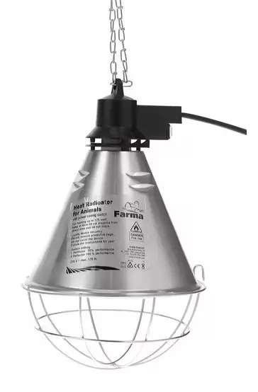 Suojus lämpölampulle himmentimellä - Eläinten hoitoon - 22281KER - 1